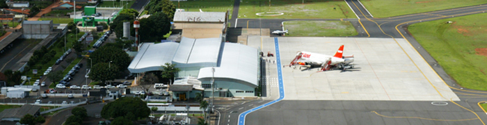 Aeroporto de Uberl&acirc;ndia - Ten. Cel. Av. C&eacute;sar Bombonato