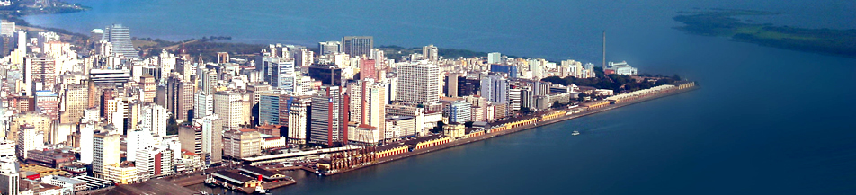 Porto Alegre vista de cima