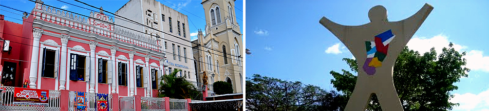 Pontos turísticos em Vitória da Conquista