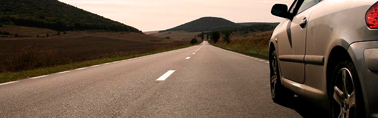 carro na estrada