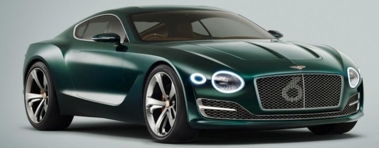 Bentley Continental Bentley Continental na cor preta.