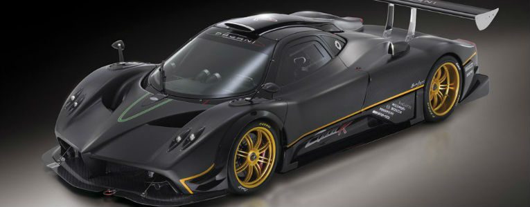 Pagani Zonda R Pagani Zonda R na cor preta.