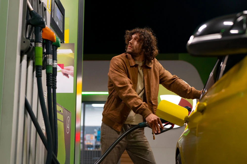 abastecer o carro e economizar combustível