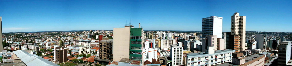 Foto panorâmica de Caxias do Sul