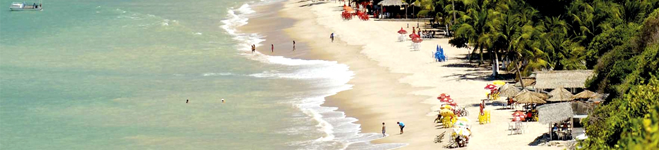 Bela praia em João Pessoa