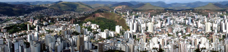 Juiz de Fora vista de cima